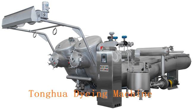 Soft Flow Dyeing Machine For Cotton Twill / TH-LA Series High-Pressure And High-Pressure Dyeing Machine